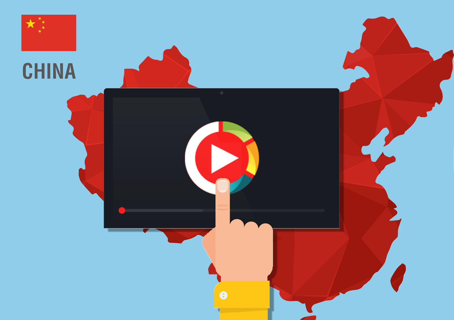 Видео хостинг и CDN доставка за стрийминг на живо, които работят в Китай