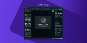 OBS Alert Box уиджет
